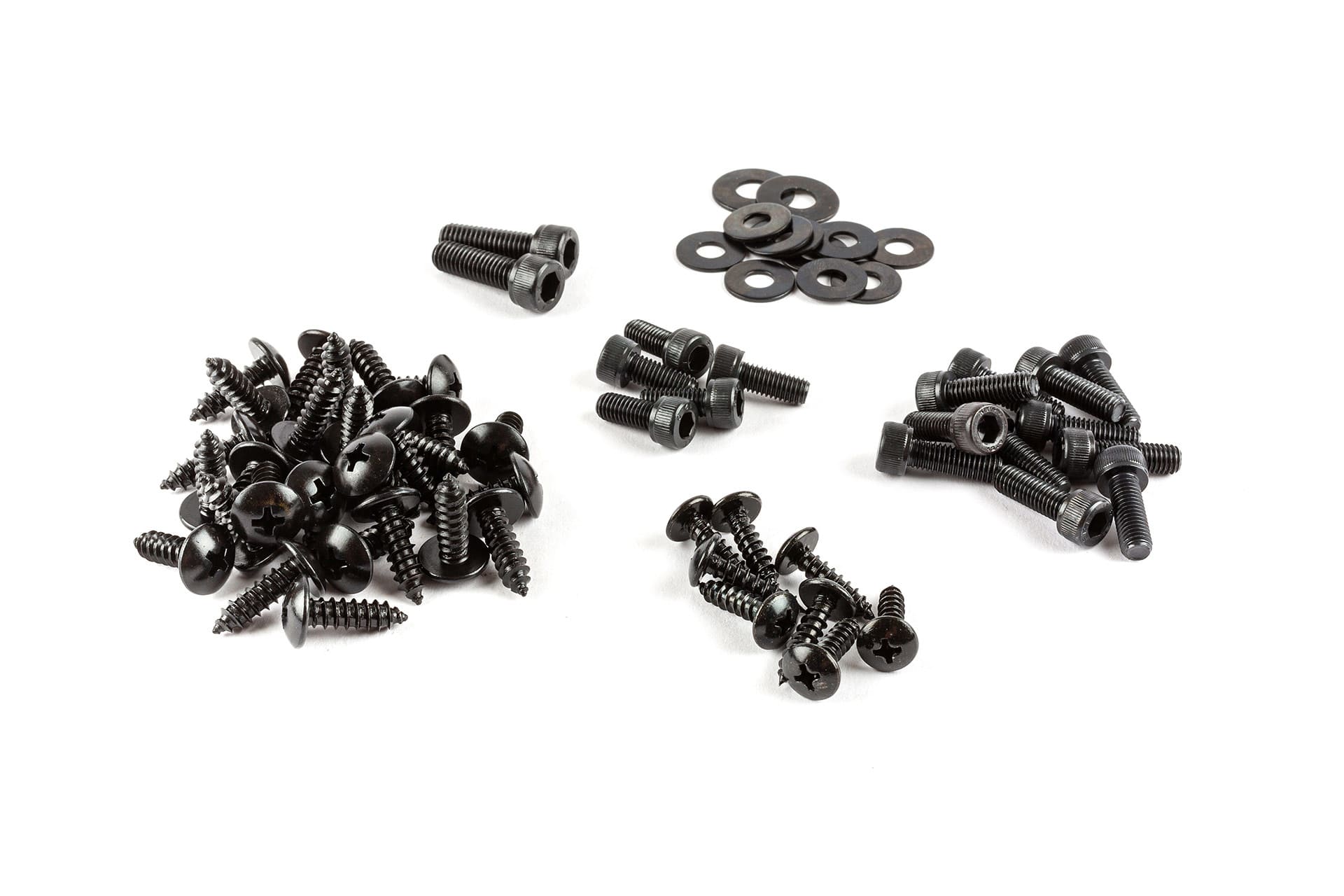 STR-555.01/BK Viti carena acciaio nero Yamaha Aerox / Nitro, COD: STR-555.01/BK