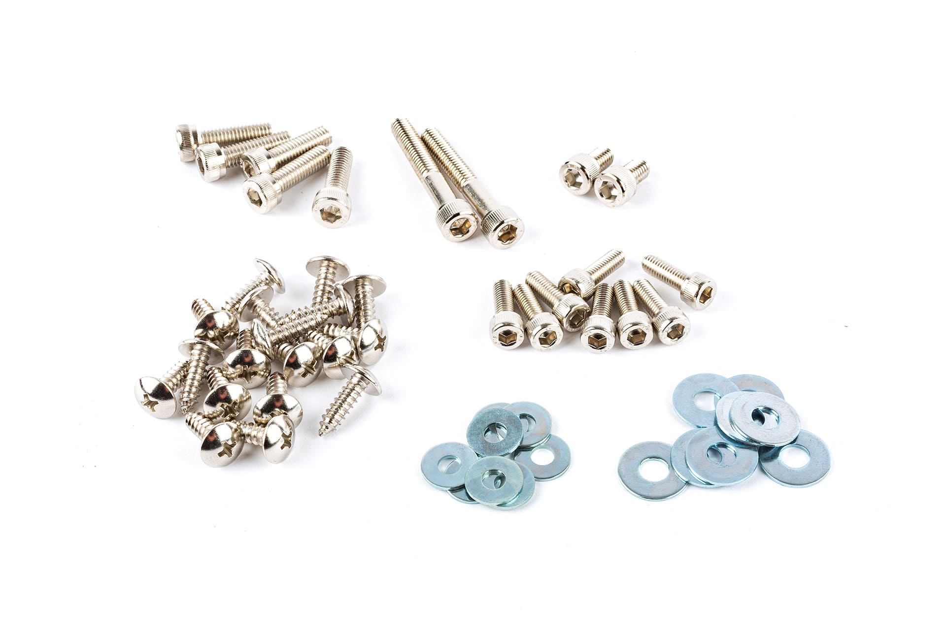 STR-555.02/CR Viti Carena acciaio cromato MBK Booster Rocket / NG / Yamaha BW's Bump / Spy fino al 2004, COD: STR-555.02/CR