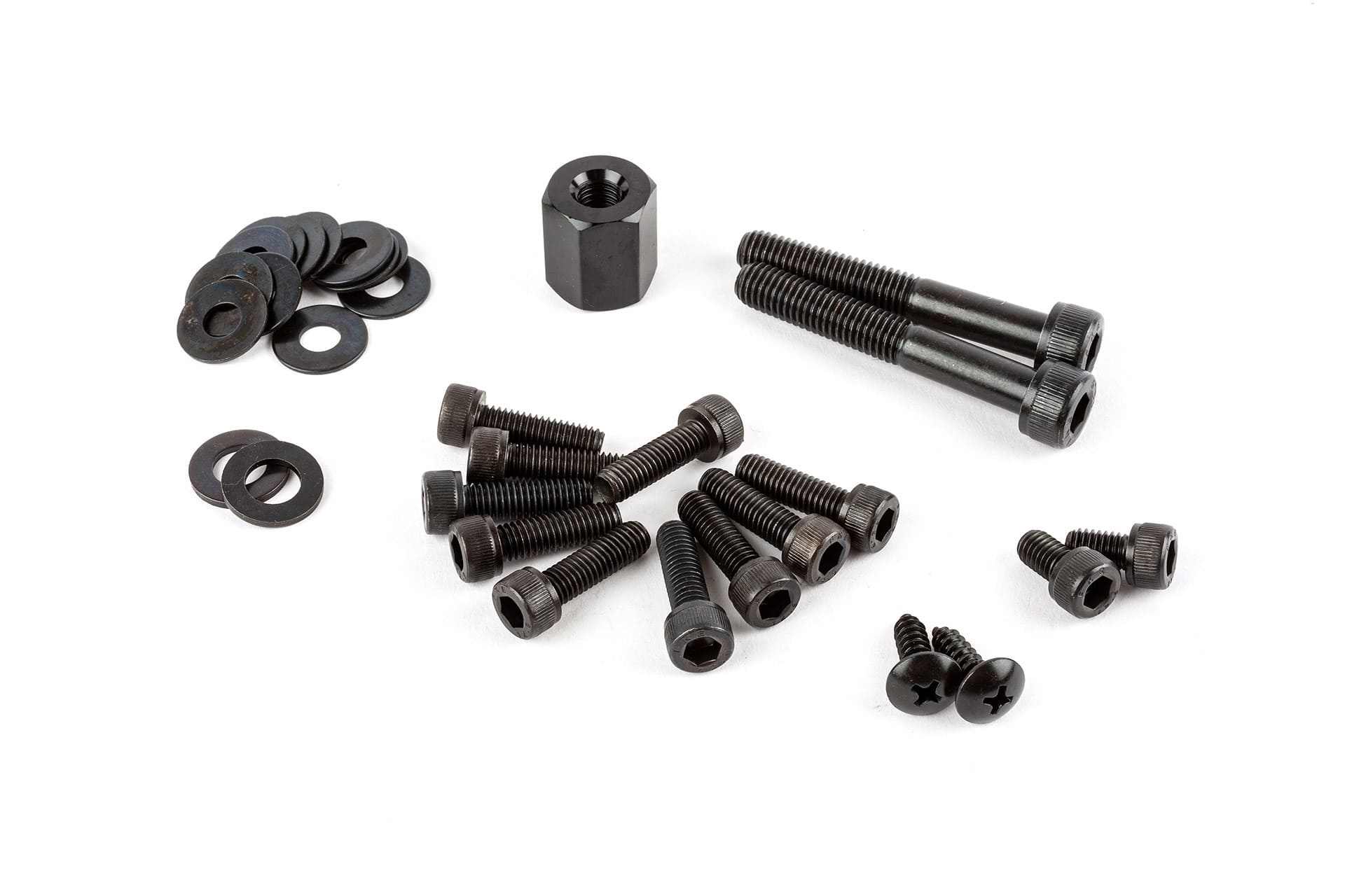 STR-555.03/BK Viti Carena acciaio nero MBK Booster / Yamaha BW's dopo il 2004, COD: STR-555.03/BK