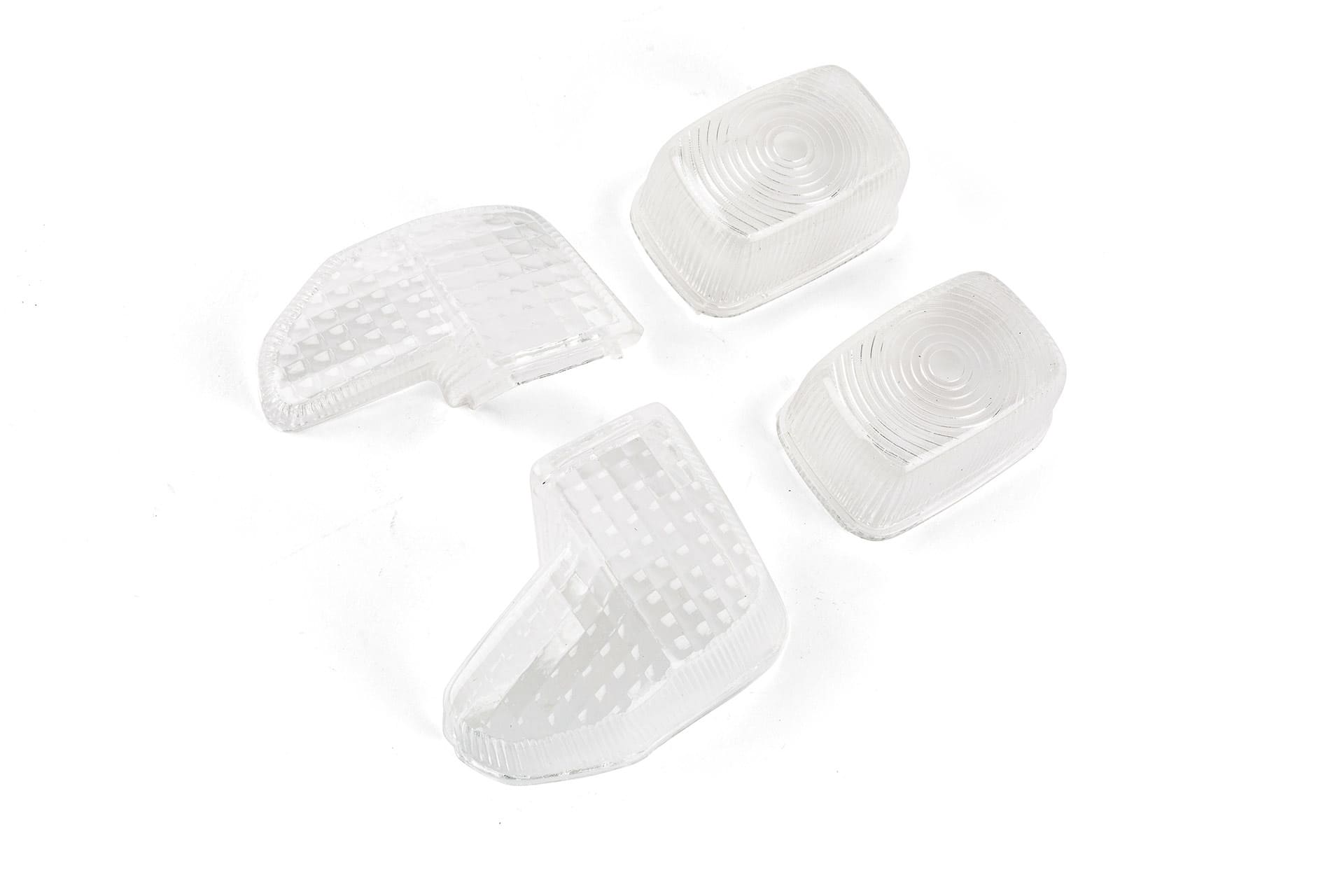 STR-620.81/WH Vetri Frecce anteriore / posteriore trasparente MBK Booster / Yamaha BW's fino al 1999, COD: STR-620.81/WH