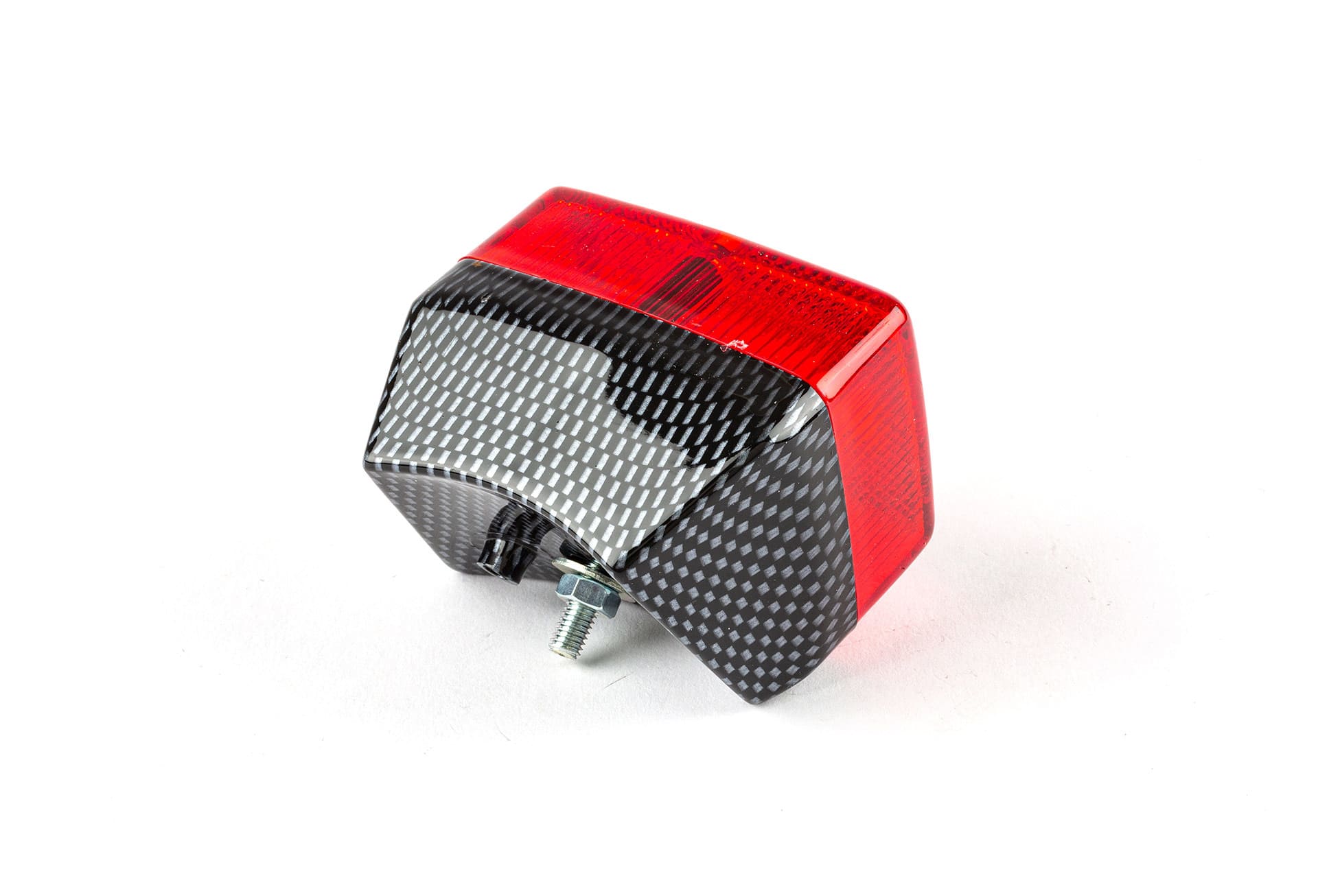 STR-652.01/CA Fanalino carbone / rosso MBK 51 / Peugeot 103, COD: STR-652.01/CA