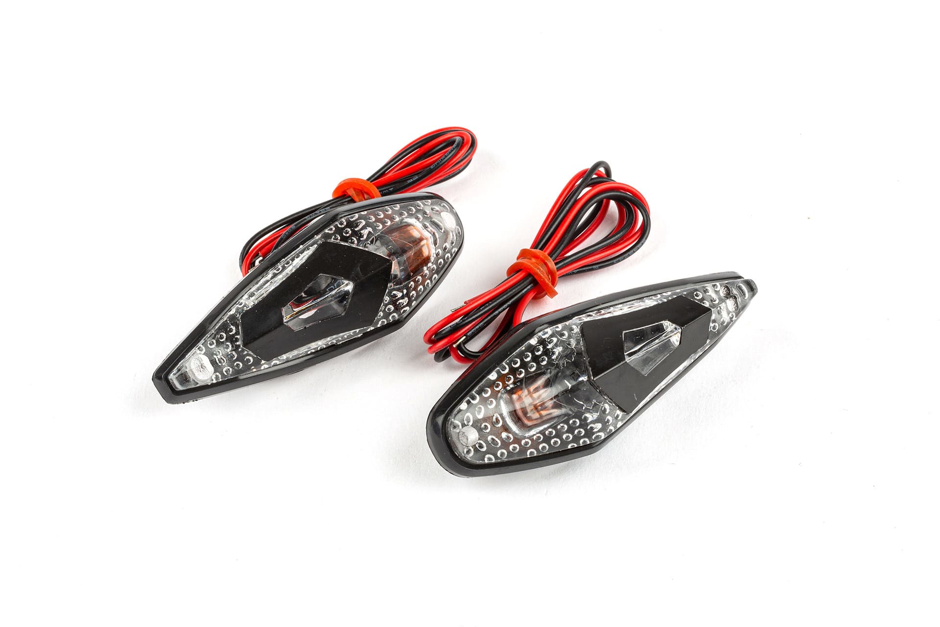 STR-695.05/BK Luce / Frecce a incollare Wing nero / trasparente / arancio, COD: STR-695.05/BK