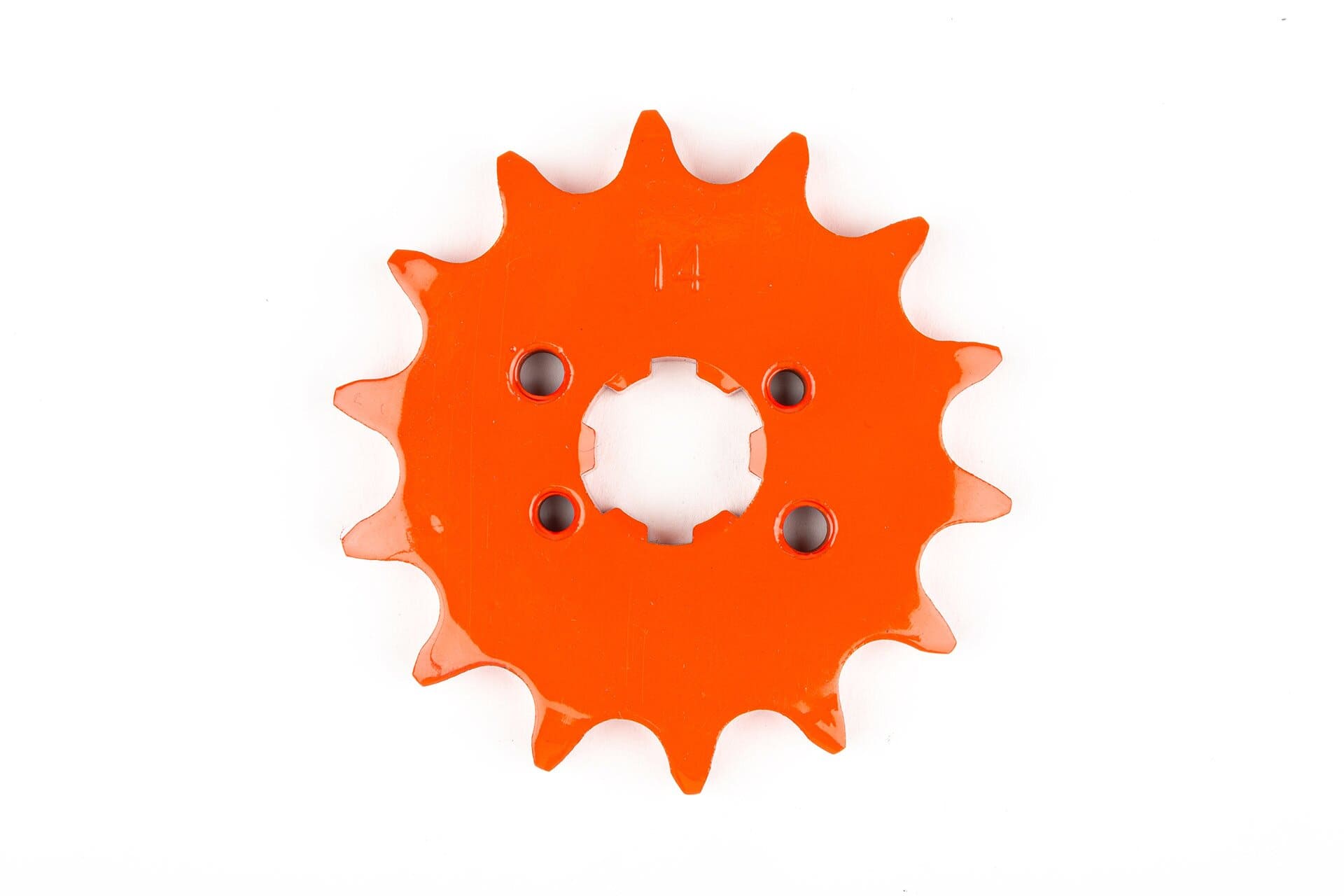STR-714.93/OR Pignone 14 denti - 420 arancione Derbi Euro2 / Euro3