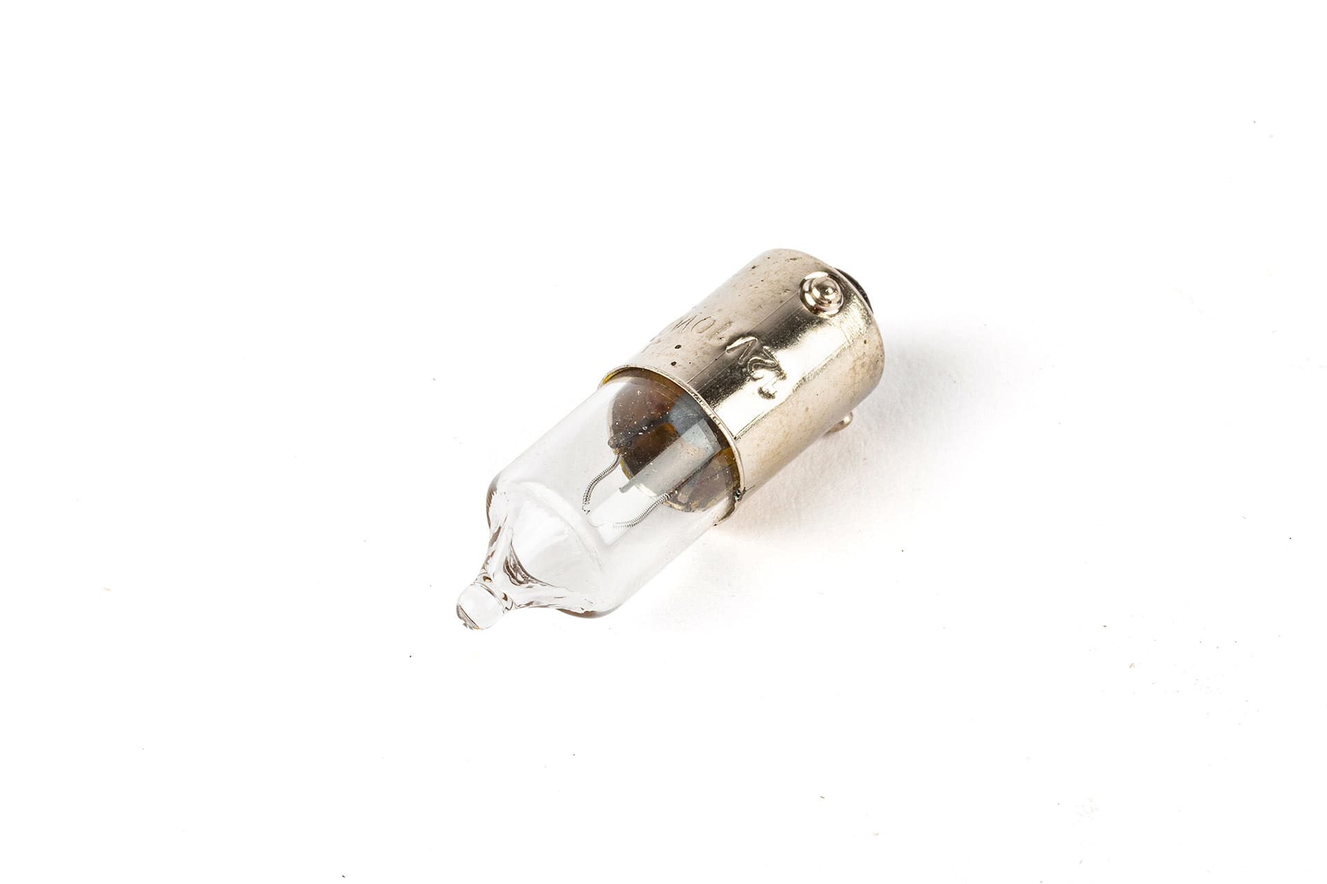 STR-825.10/WH Lampadina 12V - 10W BAU9S assimetrica bianco, COD: STR-825.10/WH