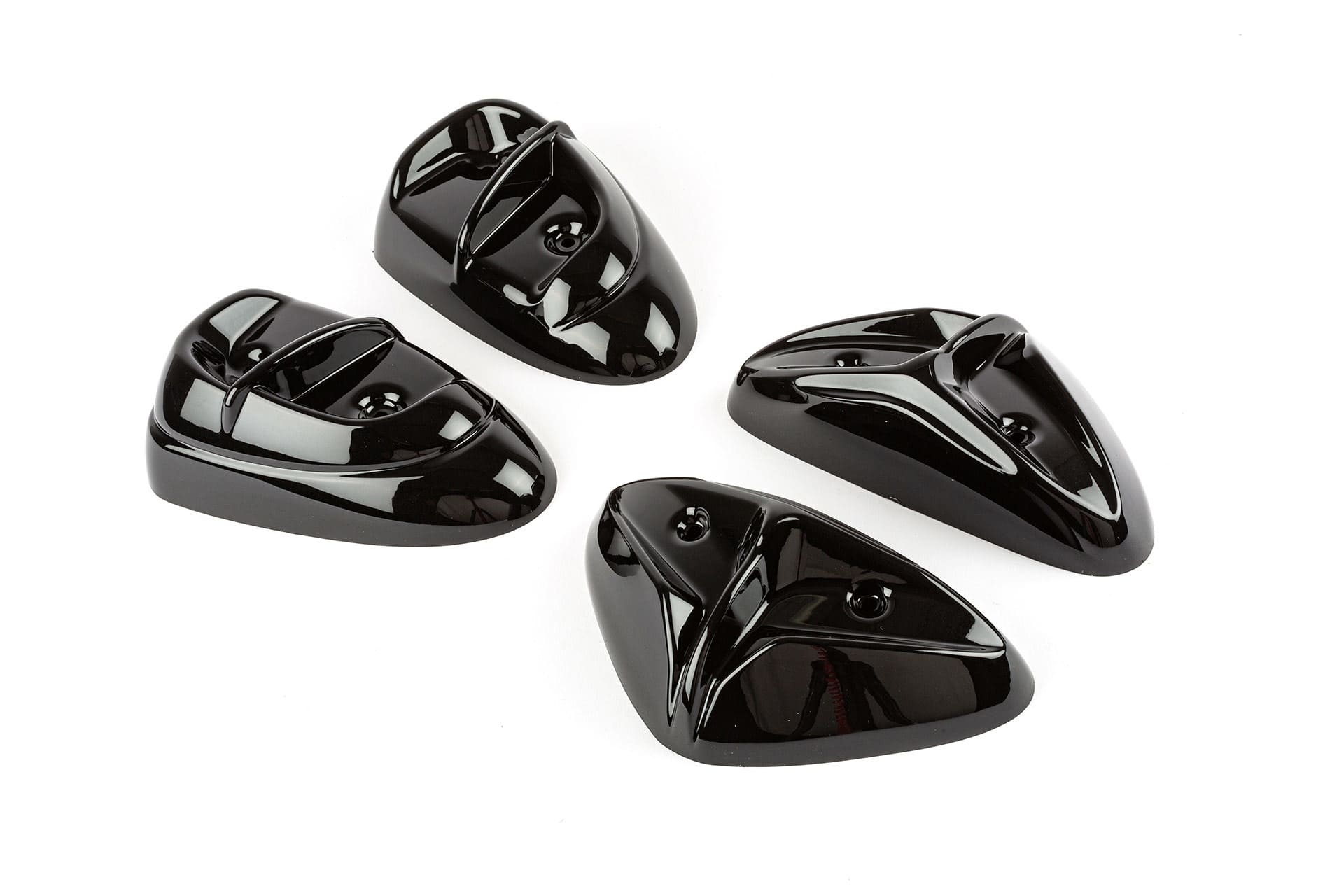 STR-985.03/BK Bumper laterali (x4) nero MBK Stunt / Yamaha Slider, COD: STR-985.03/BK