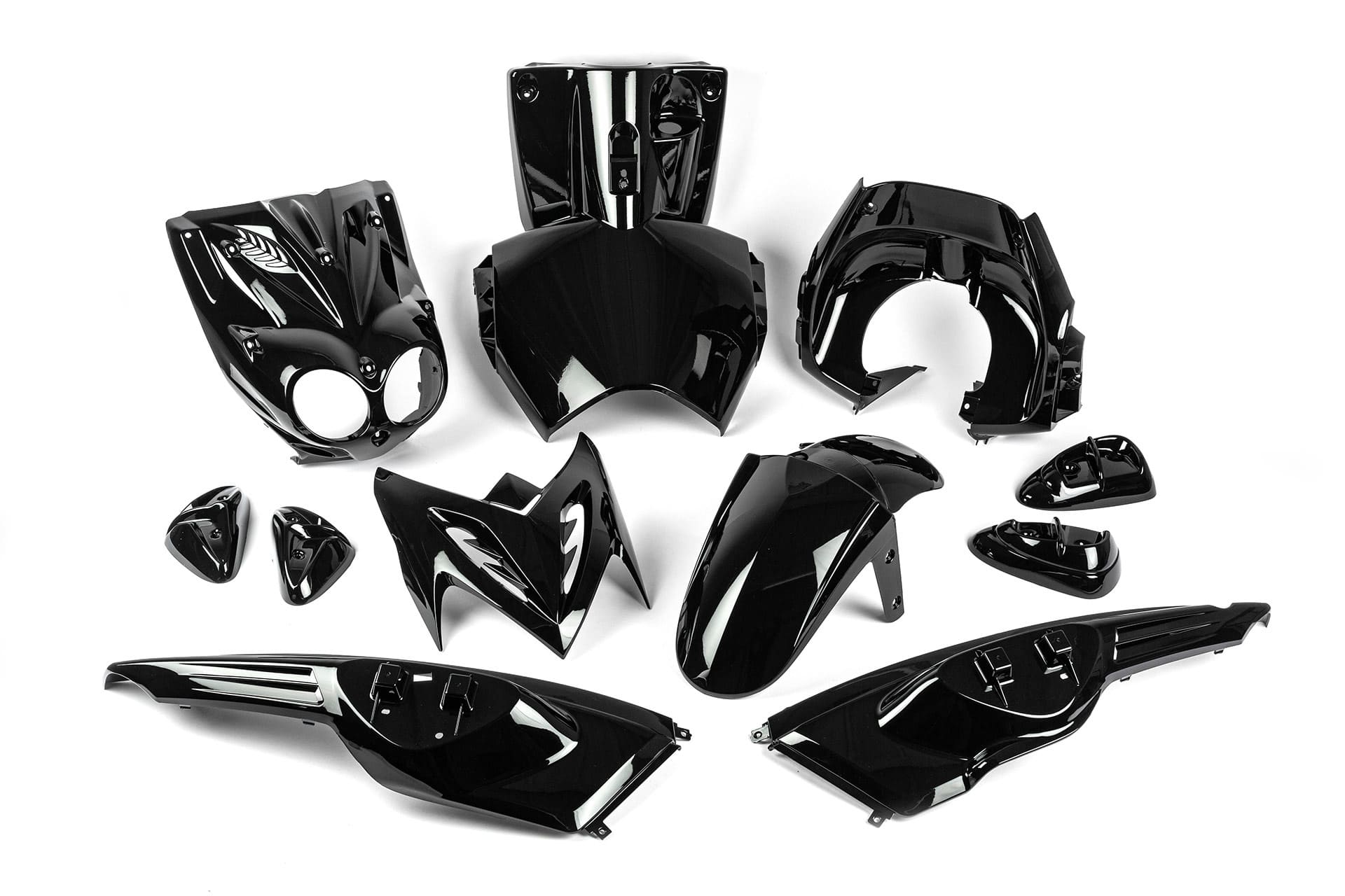STR-985/BK 11-Piece Black Fairing Kit Yamaha Slider After 2005