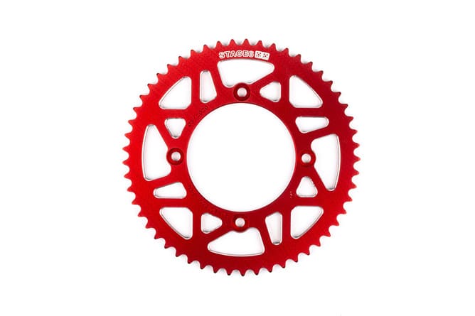 S6-2018801/RE Corona 53 denti - 420 Stage6 alluminio CNC rosso Beta RR, COD: S6-2018801/RE