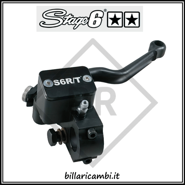 s6-1400401 pompa freno stage6 r/t cnc, pistoncino 14,5mm, destra