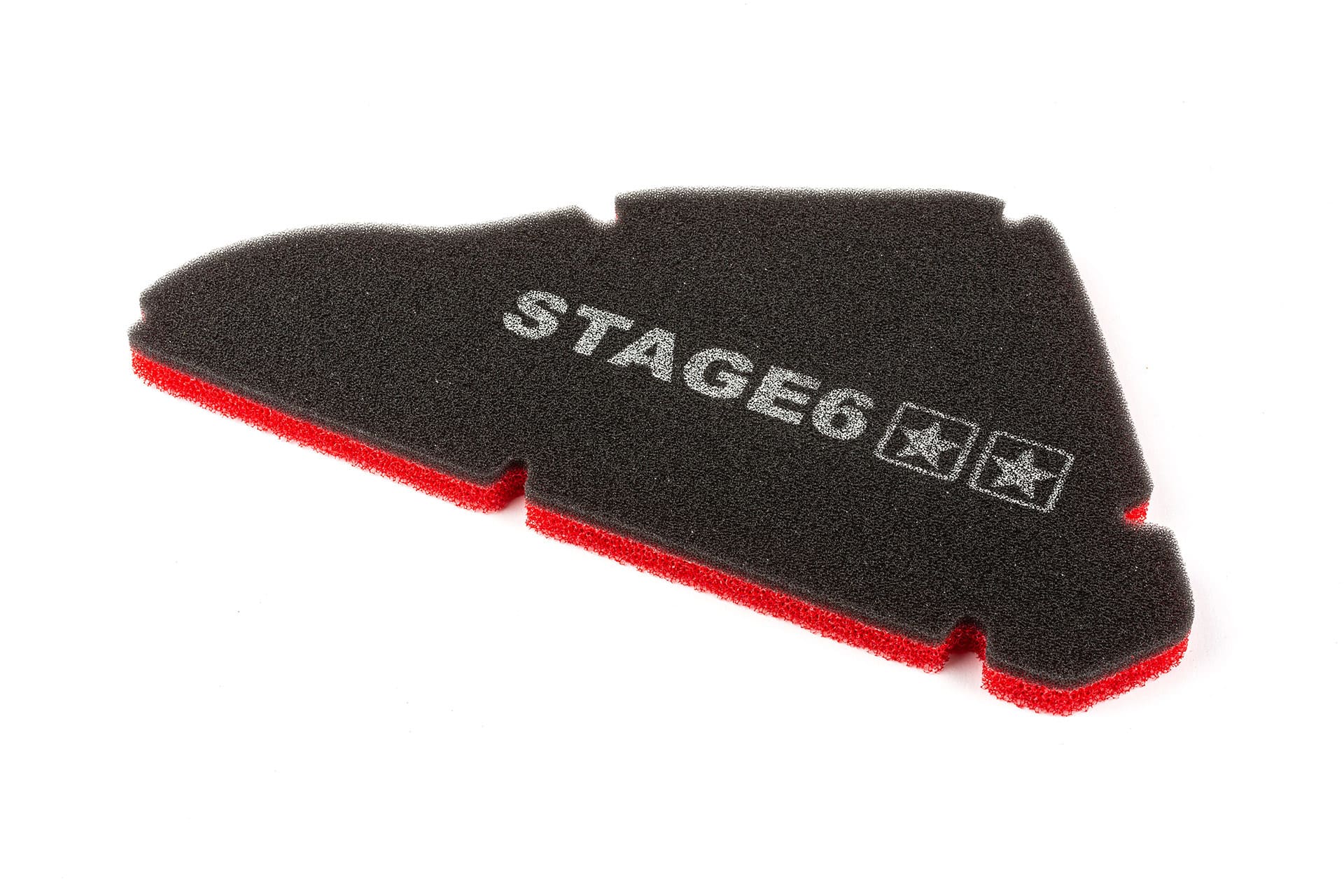 S6-35078 Spugna Filtro Aria Stage6 Double Layer, Piaggio braccio lungo, COD: S6-35078