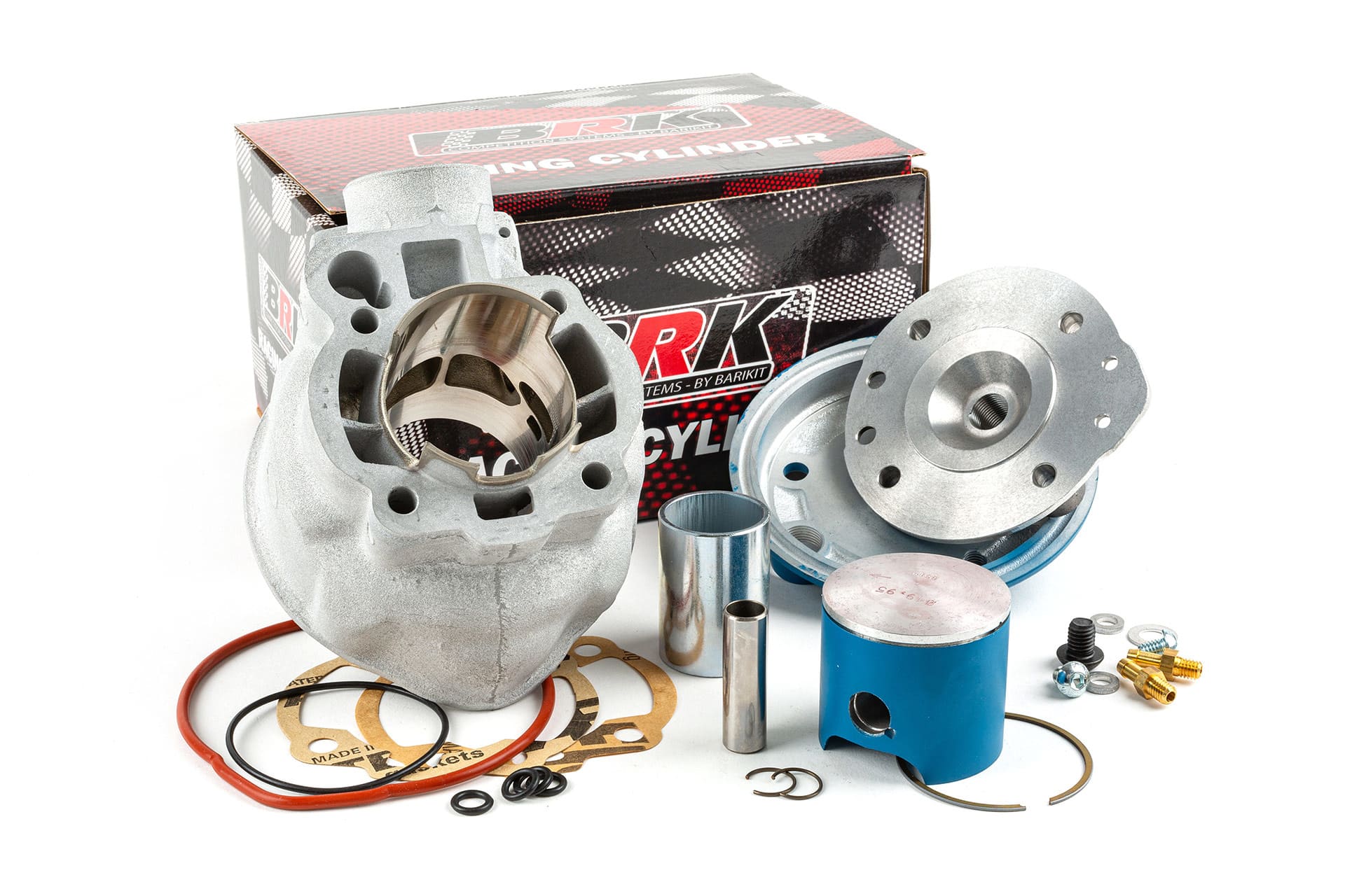 BAR-EQ-1034-S Gruppo Termico testa scomponibile BRK Racing 80cc Minarelli AM6