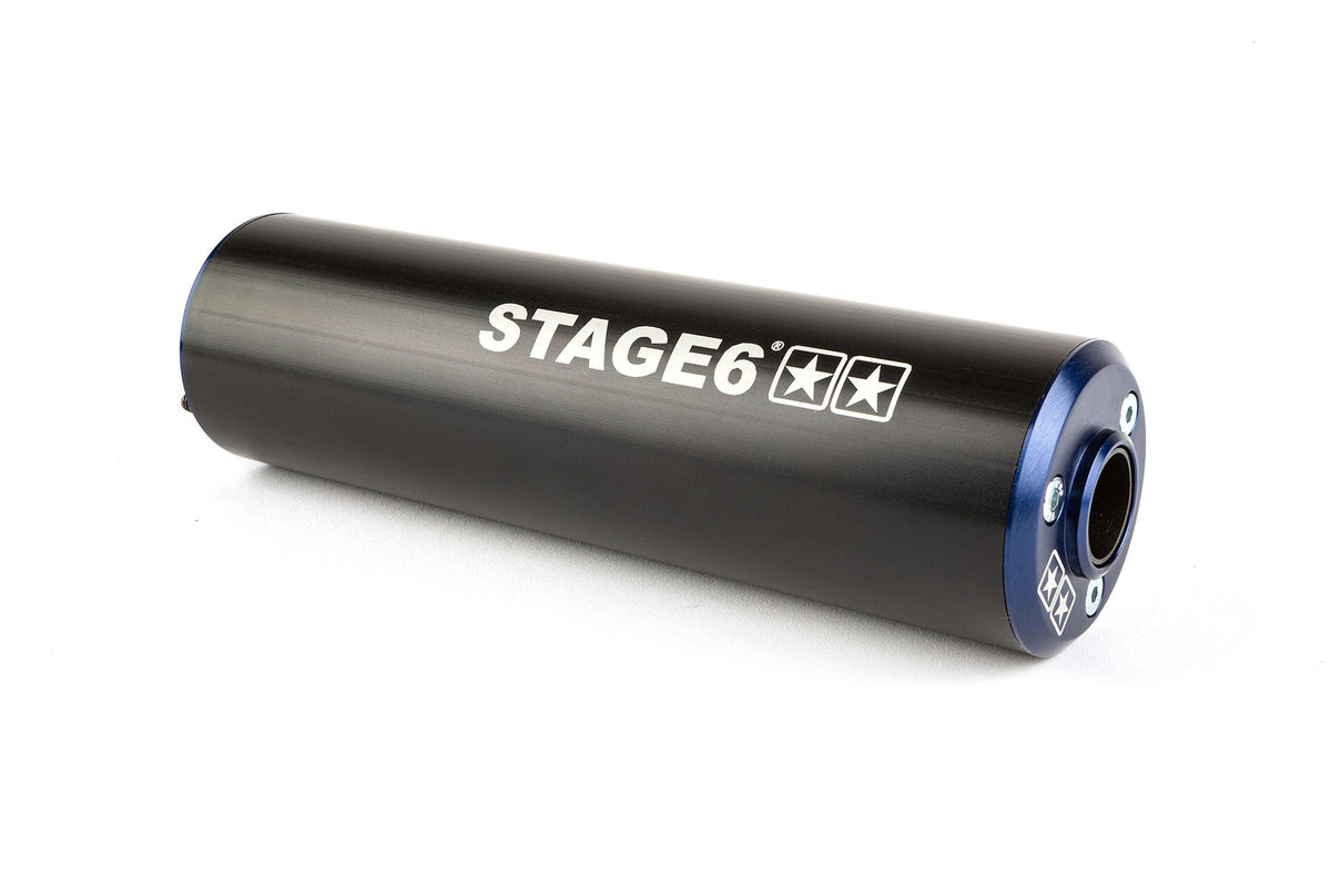 S6-9117402/BL Stage6 StreetRace Exhaust Peugeot 103 SPX Blue / Black