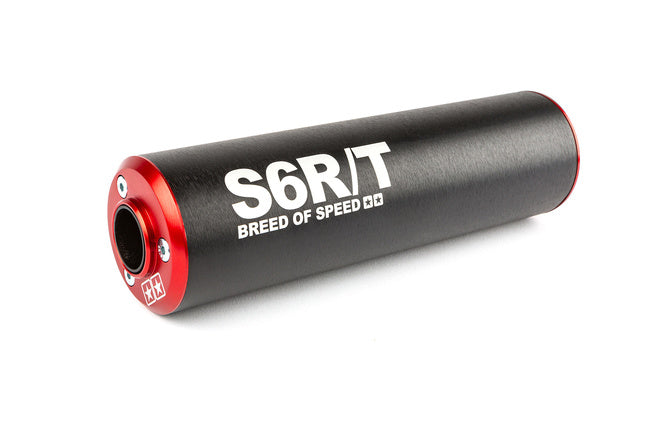 S6-9616621/RE Scarico Stage6 R/T FL 100 Drag Race Nero / Rosso, COD: S6-9616621/RE