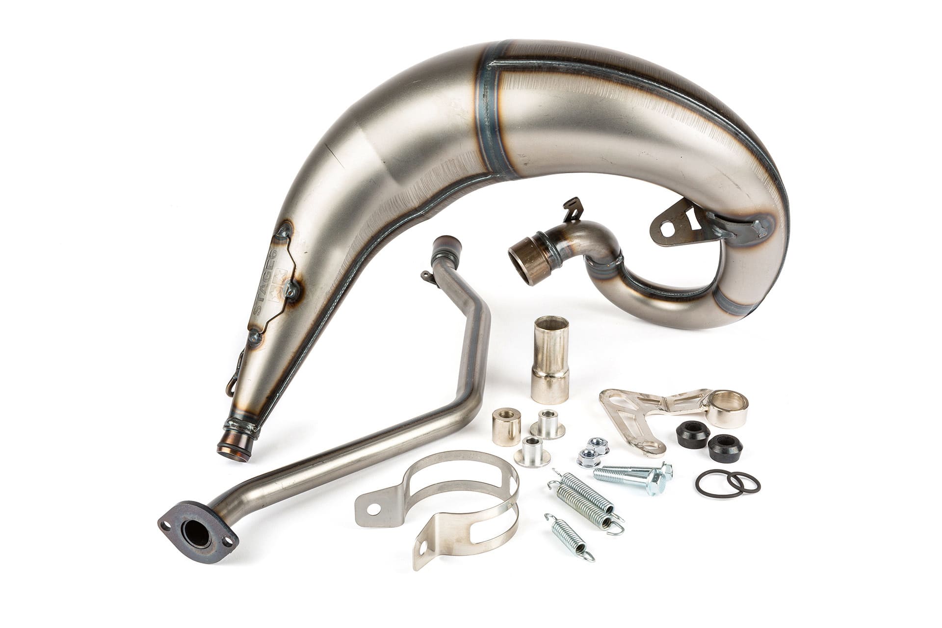 S6-9118820 Marmitta (senza silenziatore) Stage6 Streetrace montaggio alto Rieju MRT, COD: S6-9118820