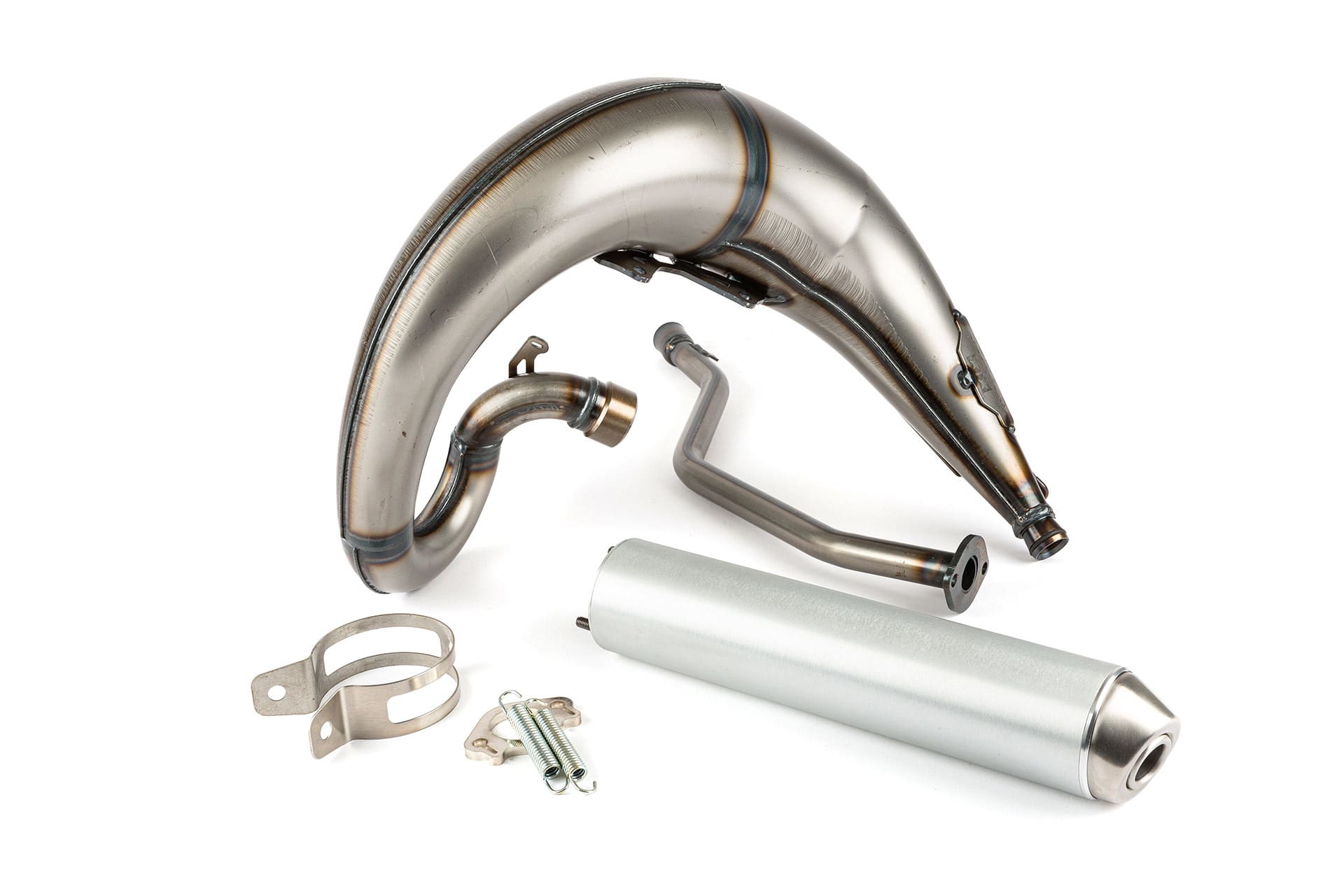 S6-9118810/AL Marmitta Stage6 Streetrace montaggio alto alu Yamaha DT50