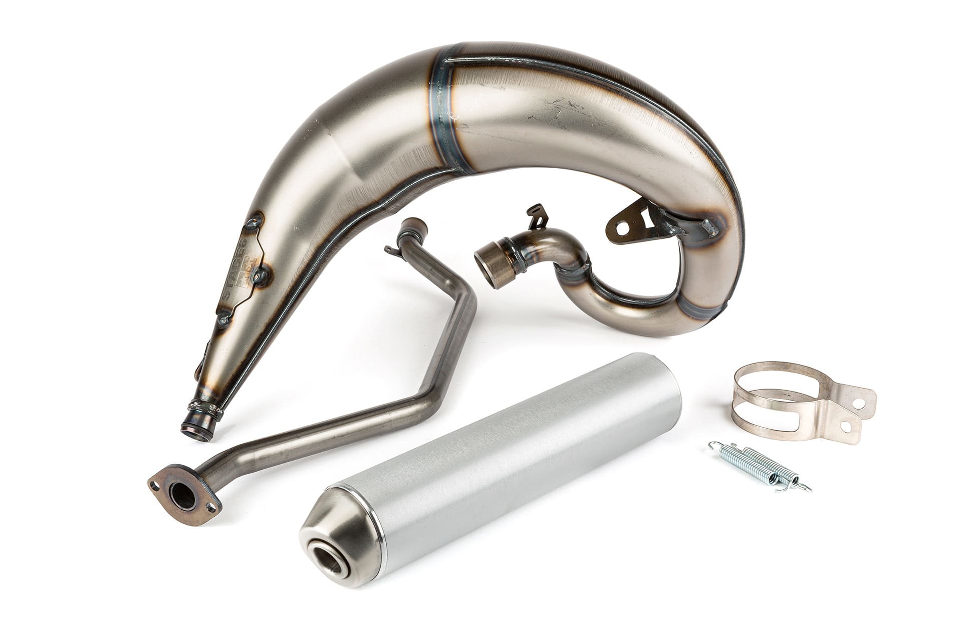 S6-9118840/AL Marmitta Stage6 Streetrace montaggio alto alu Sherco SE / SM