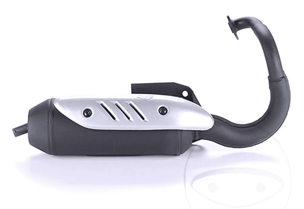0568 leovince sito 2-stroke muffler peugeot trekker squab metal-x luxoor 50