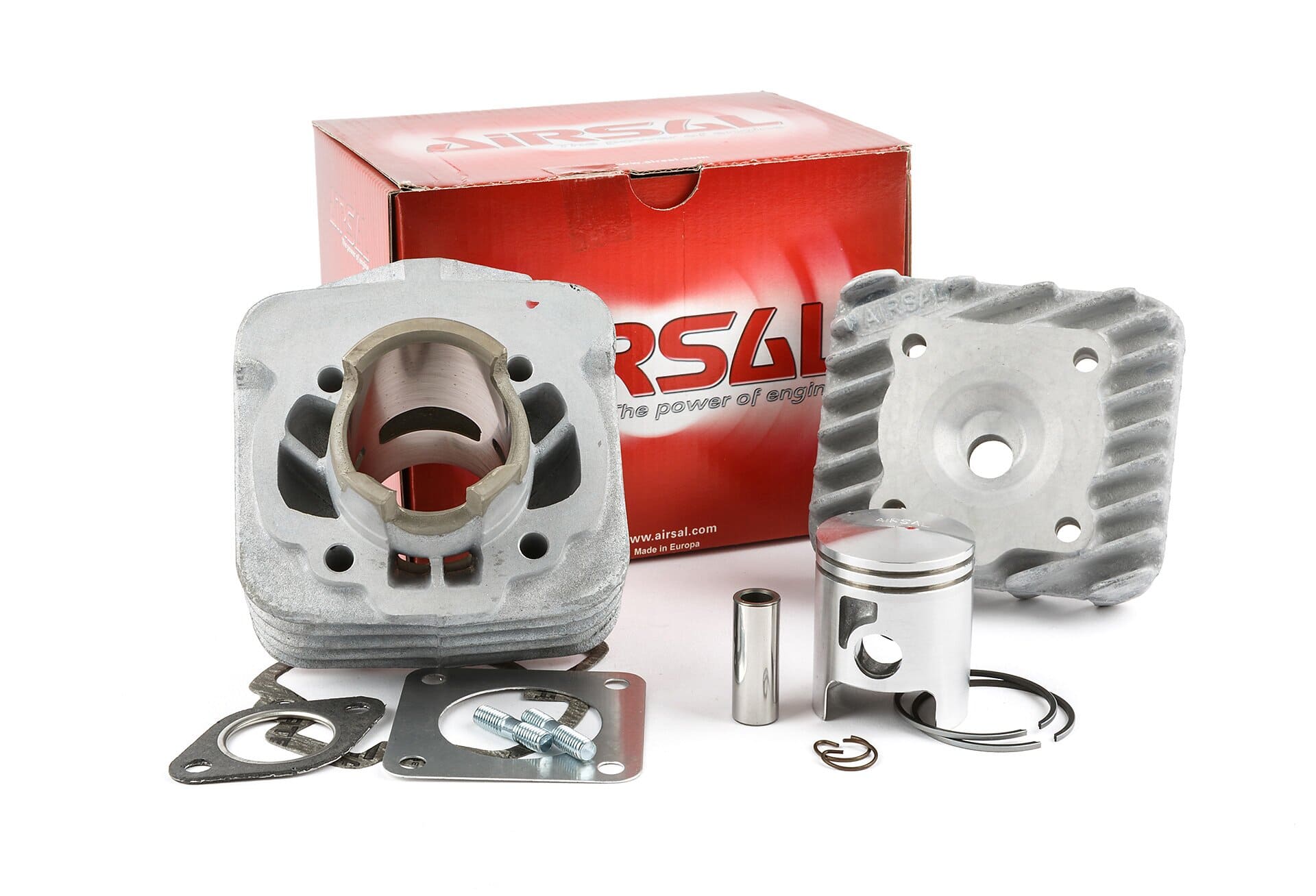 C1061340 Gruppo Termico Airsal 50cc Sport Alluminio Piaggio Typhoon / Stalker, COD: C1061340
