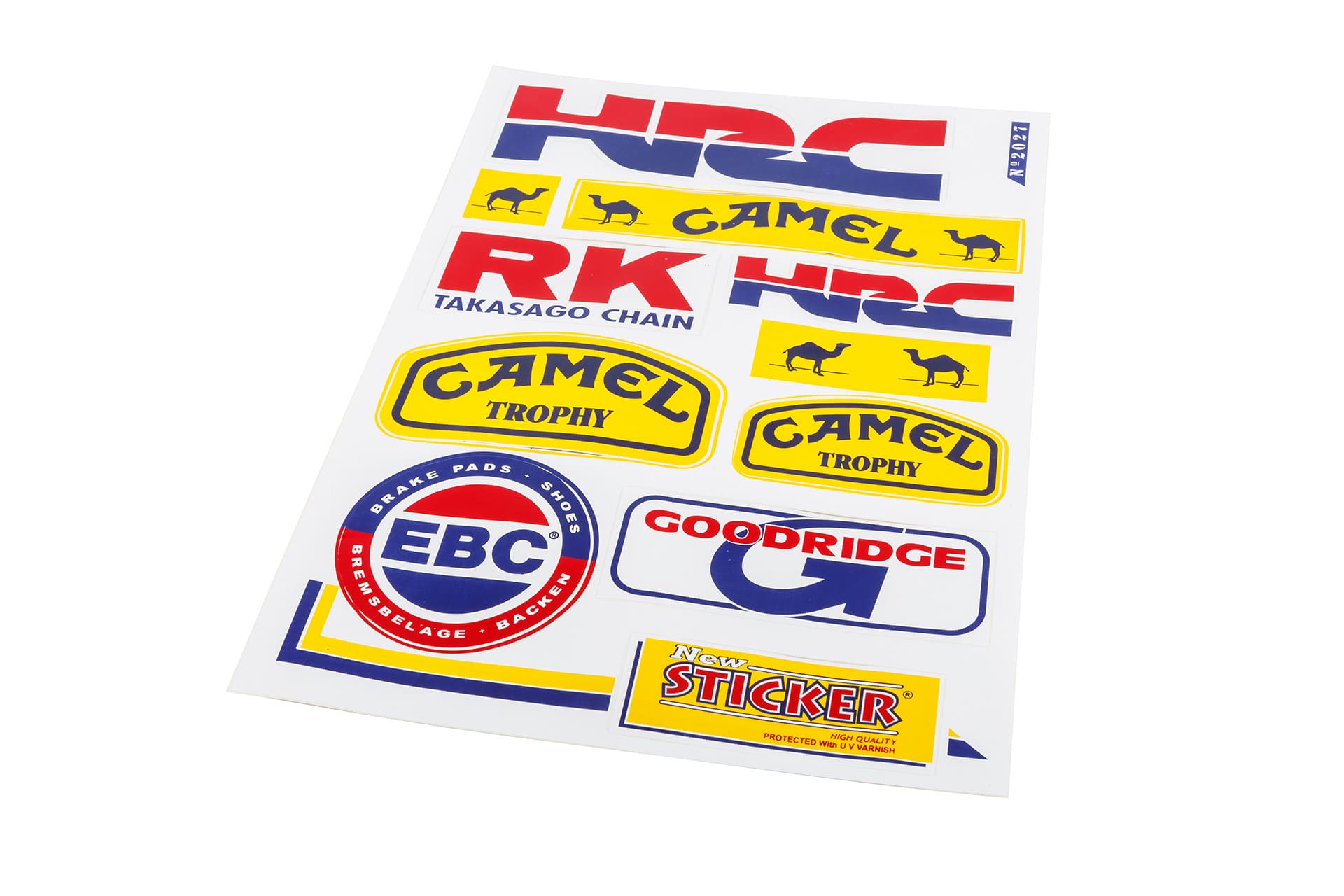 STICK-982027 Foglio Adesivi Sponsor HRC 33x22cm, COD: STICK-982027