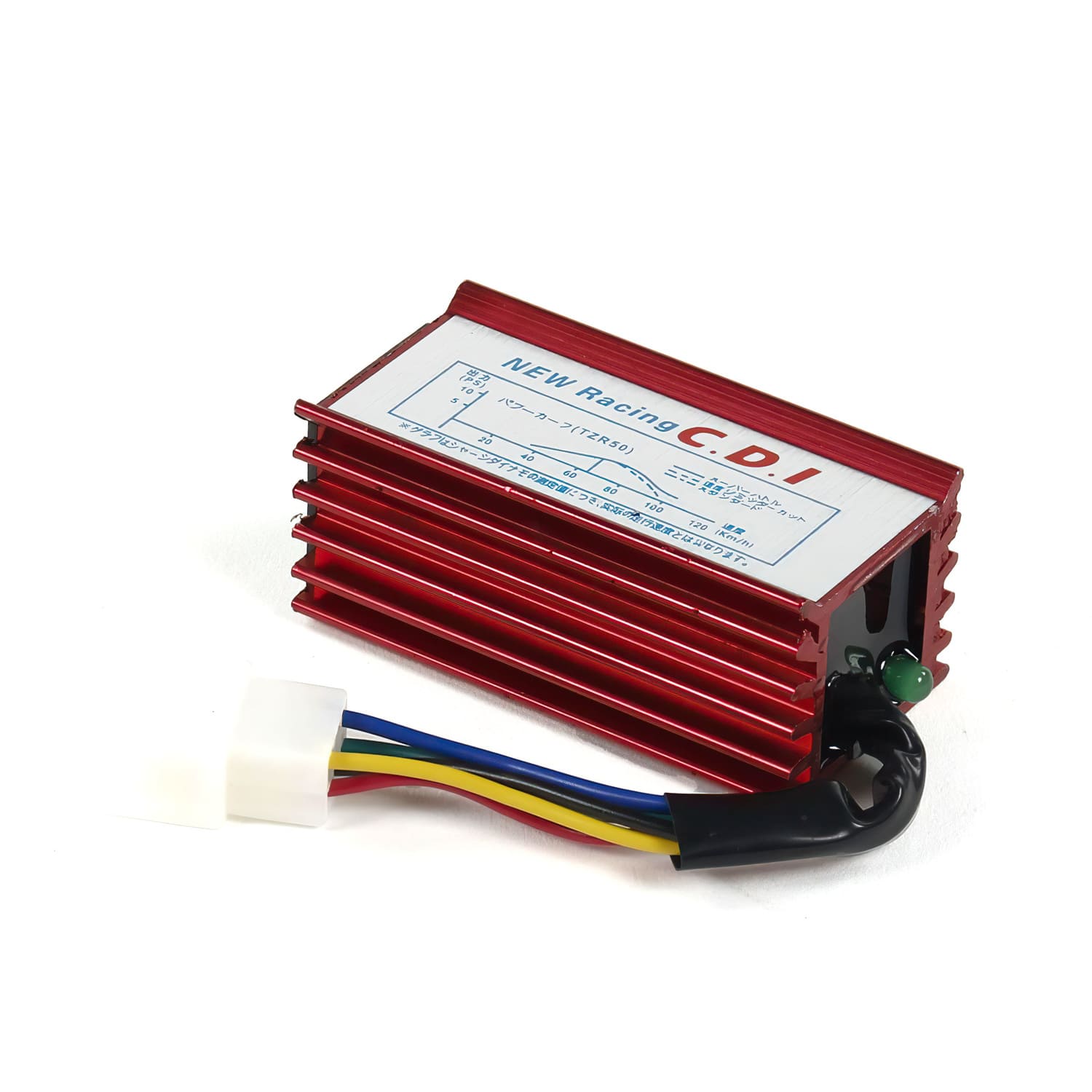 MB3665 Centralina CDI Racing 5 pins + 1000rpm rosso Pit Bike / Dirt Bike