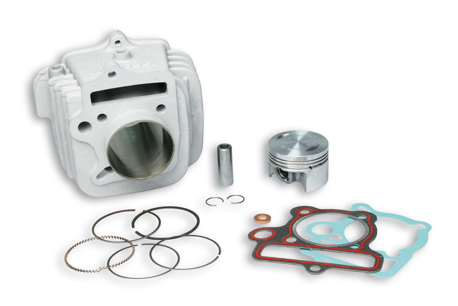 M3113238 Gruppo termico alluminio d.53mm Malossi 110cc Pit Bike Lifan FY152FMH, COD: M3113238