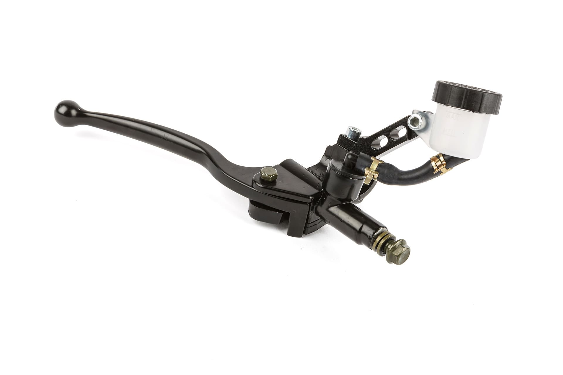 MF45.00018/BK Pompa Freno universale destra con serbatoio nero Motoforce, COD: MF45.00018/BK