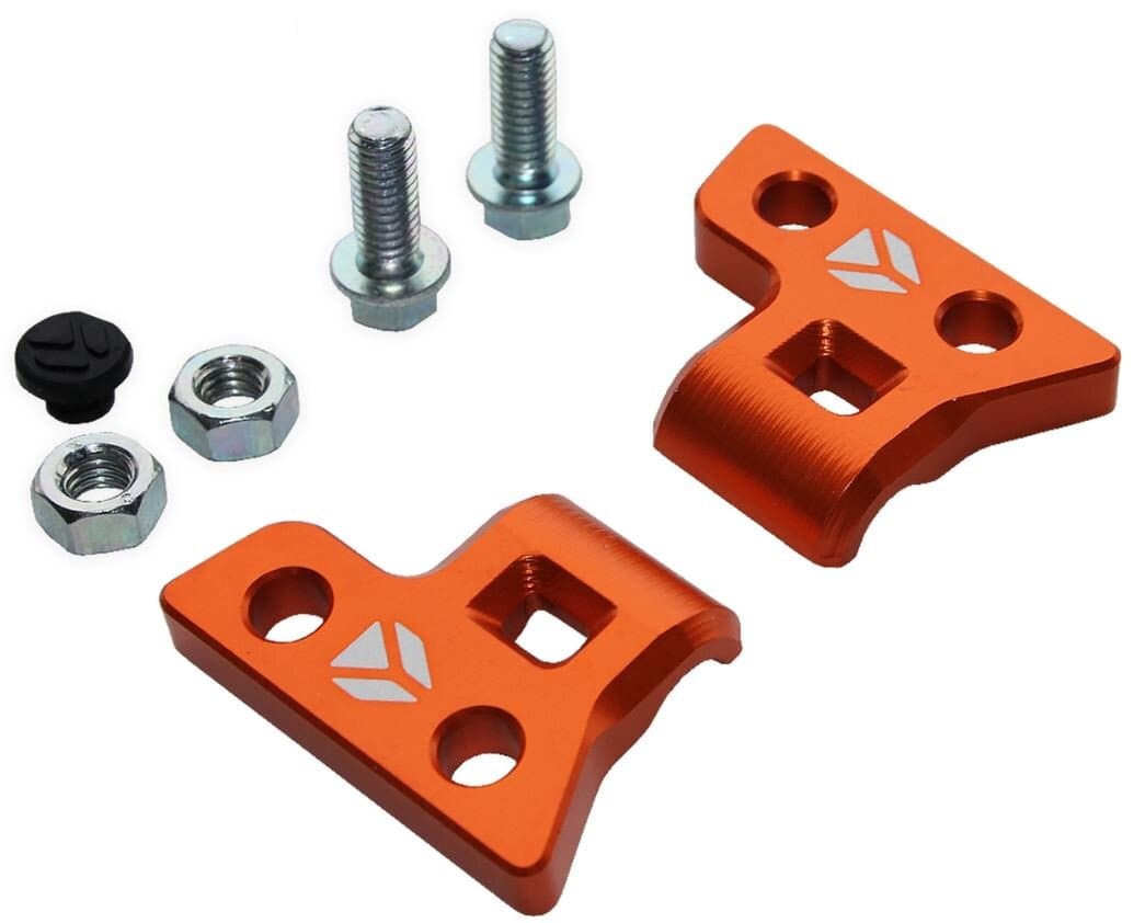 YCF-110-0403-06/OR Guida tubo del freno anteriore CNC arancione YCF Factory Pit Bike / Dirt Bike, COD: YCF-110-0403-06/OR
