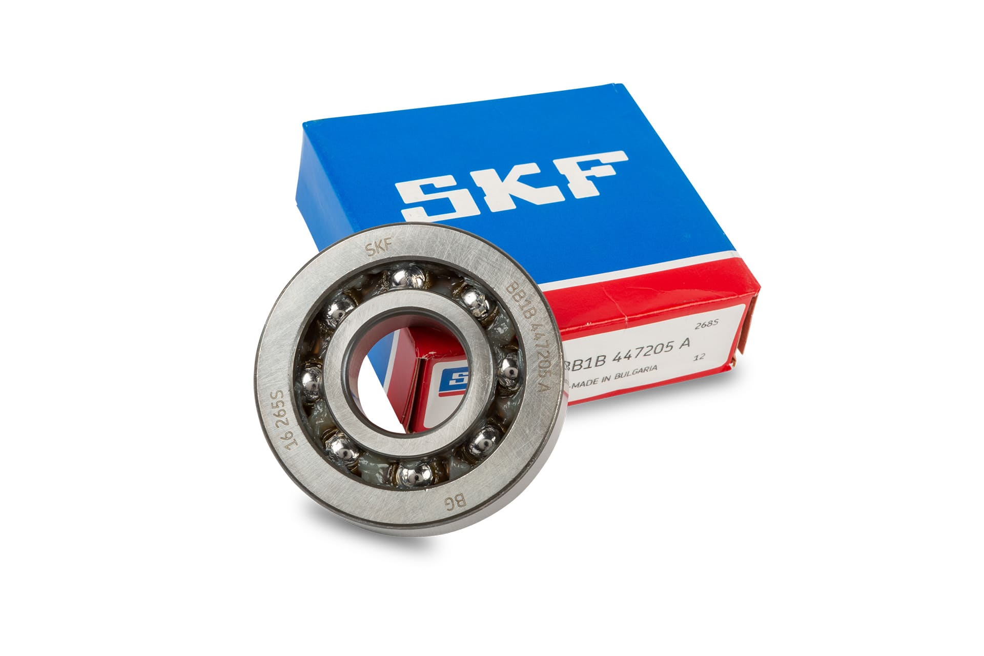 SKF103701 Cuscinetto SKF BB1-B447205 - 20x52x12mm gabbia in poliammide (albero motore Piaggio), COD: SKF103701