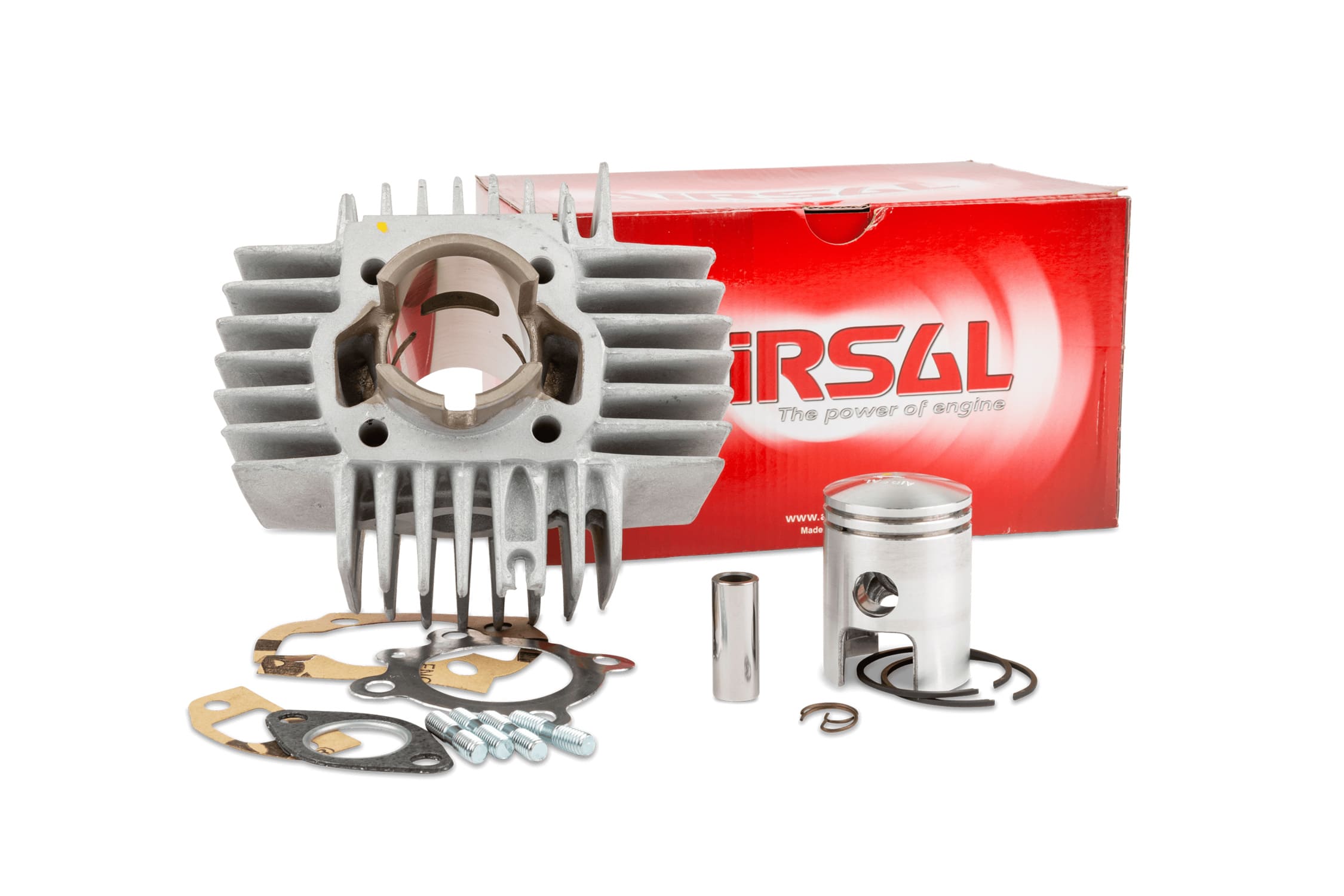 C02030138 Gruppo Termico d.38mm Airsal Alu 50cc Puch Maxi (petites ailettes), COD: C02030138