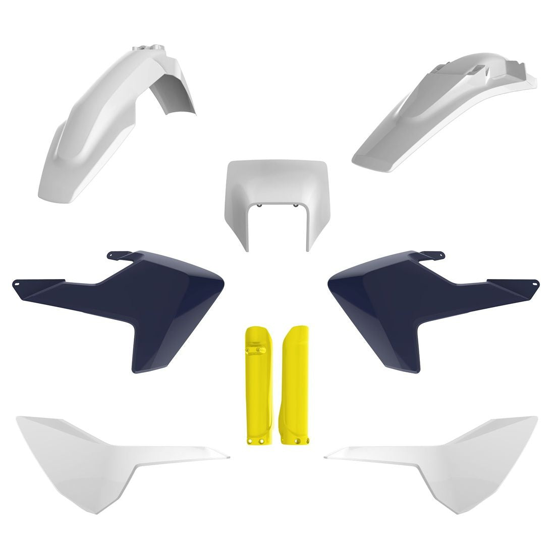 P91503 Kit plastiche HUSQVARNA Bianco/Blu HVA