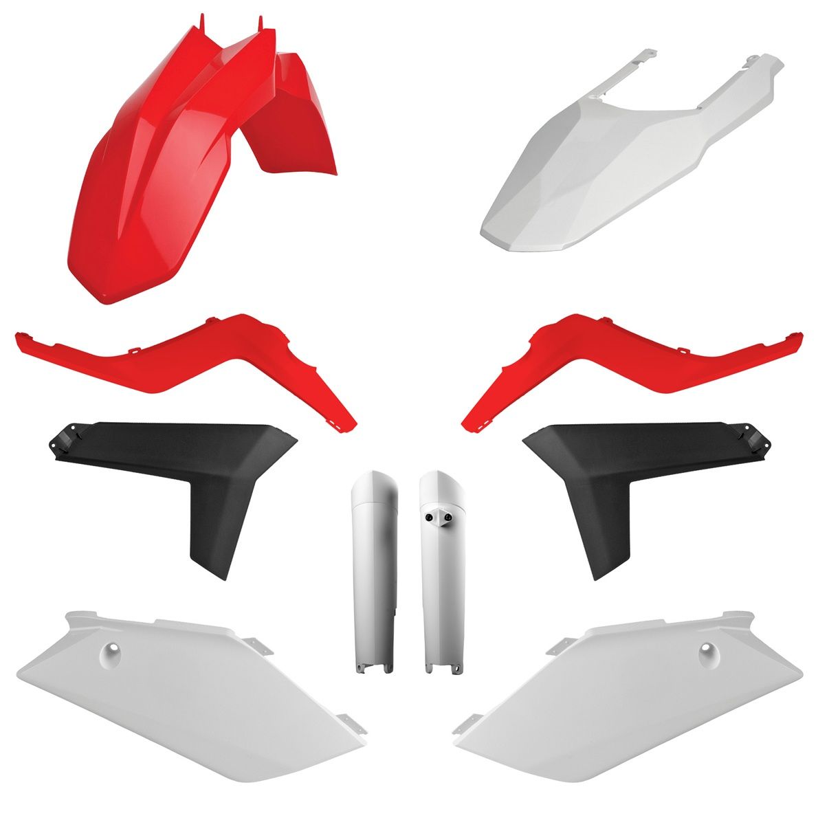 P91548 Kit plastiche GAS GAS Rosso/Bianco