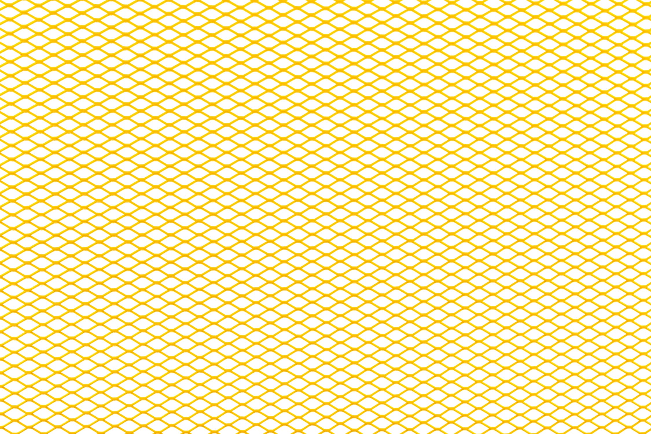 STR-050.36/YE Griglia Racing STR8 strong quality, maglia fina, 30x30cm, giallo, COD: STR-050.36/YE