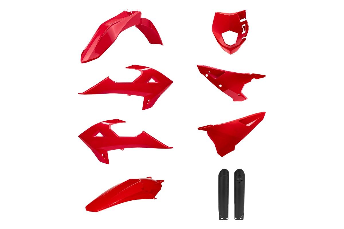P91630 Kit plastiche GASGAS RIEJU Rosso/Nero