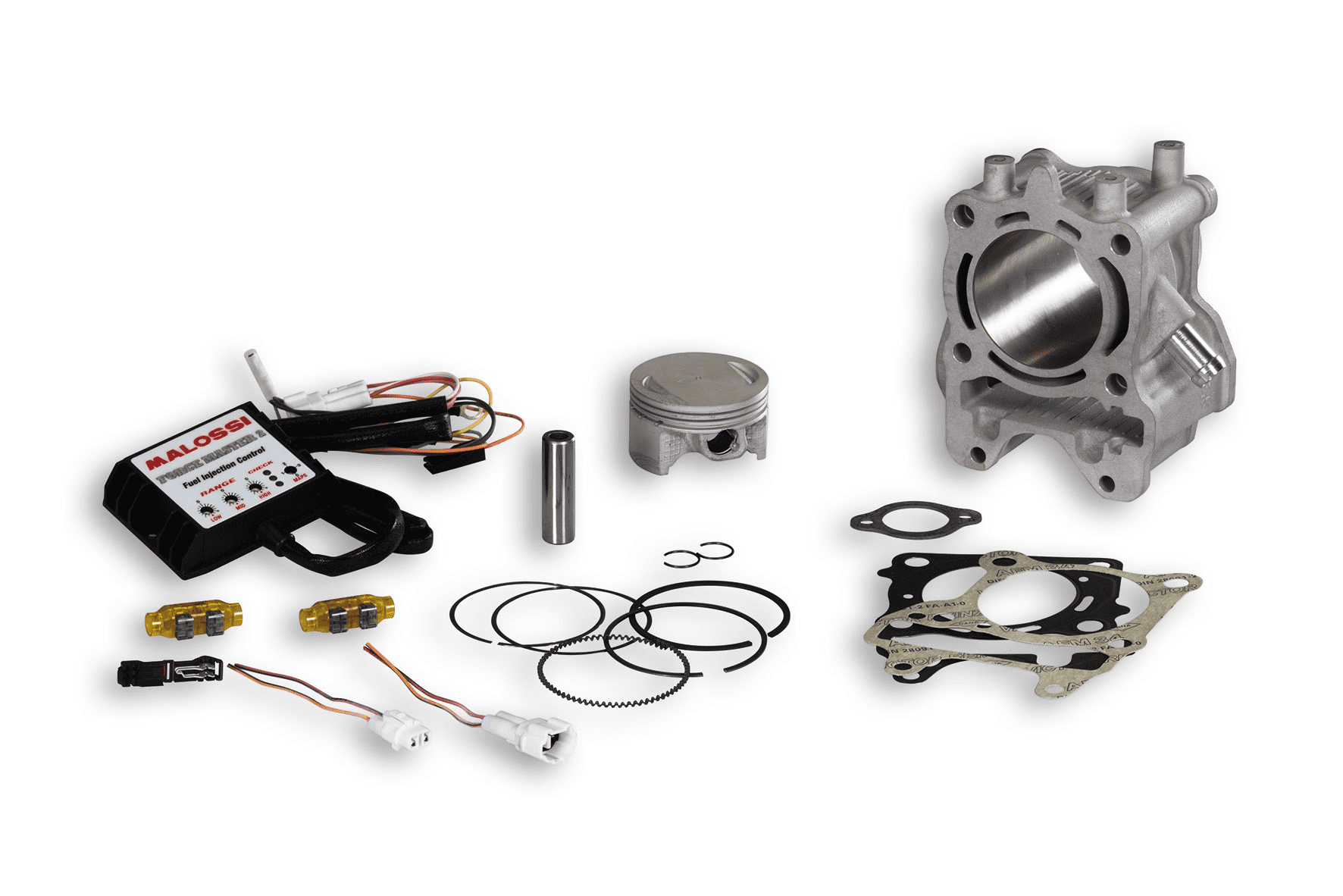 3117560 Malossi cylinder kit d.61 Honda PCX 150 ie 4t lc euro 3 2014-> (kf19e) sp.14 aluminium h2o