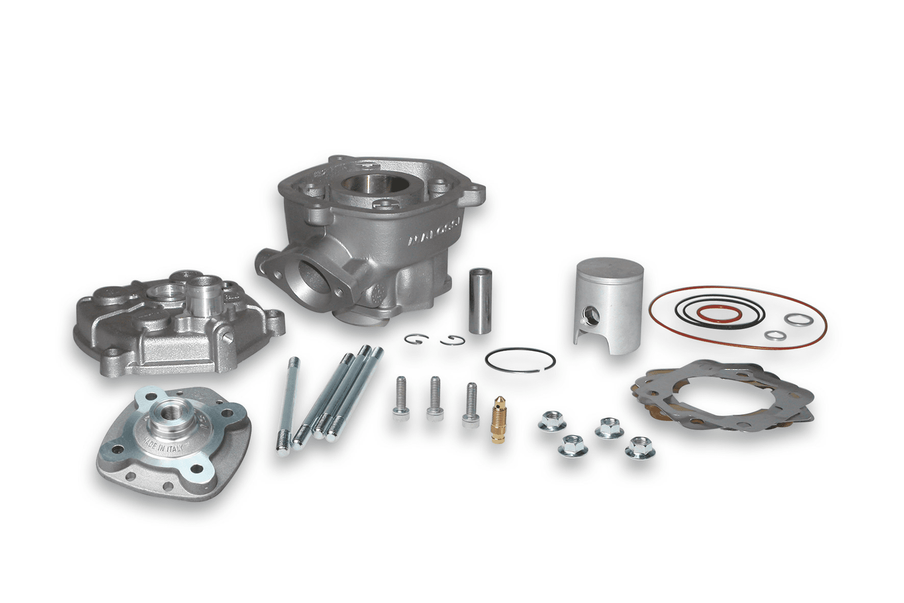 3112371 mhr team thermal group ø 39.88 in aluminium with pin ø 12 h2o for detachable head derbi gpr racing 50 2t lc 2004->200 aluminium