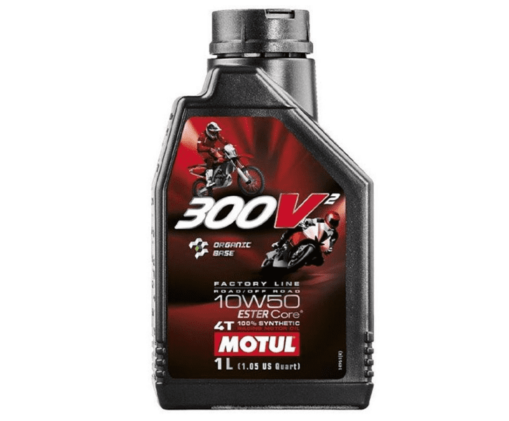 108586 1 litro olio motul 300v² factory line road racing 10w50 100% sintetico per motori 4t