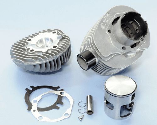 140.0087 140.0087 Polini 210cc cylinder kit d.68.5 Piaggio Vespa 200 2t Cosa aluminium air stroke 57
