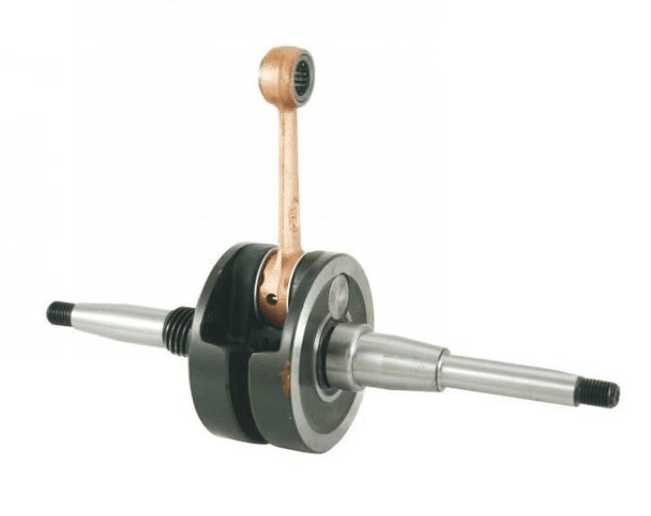 100010110 standard rms crankshaft honda sh 50 scoopy 50cc 1996-2000 clutch side bearing and flywheel d. 25 mm