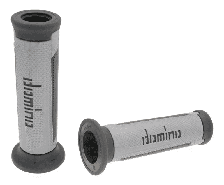 DOM37166 Manopole Domino A350 On-Road grigio chiaro / grigio scuro (aperto), COD: DOM37166