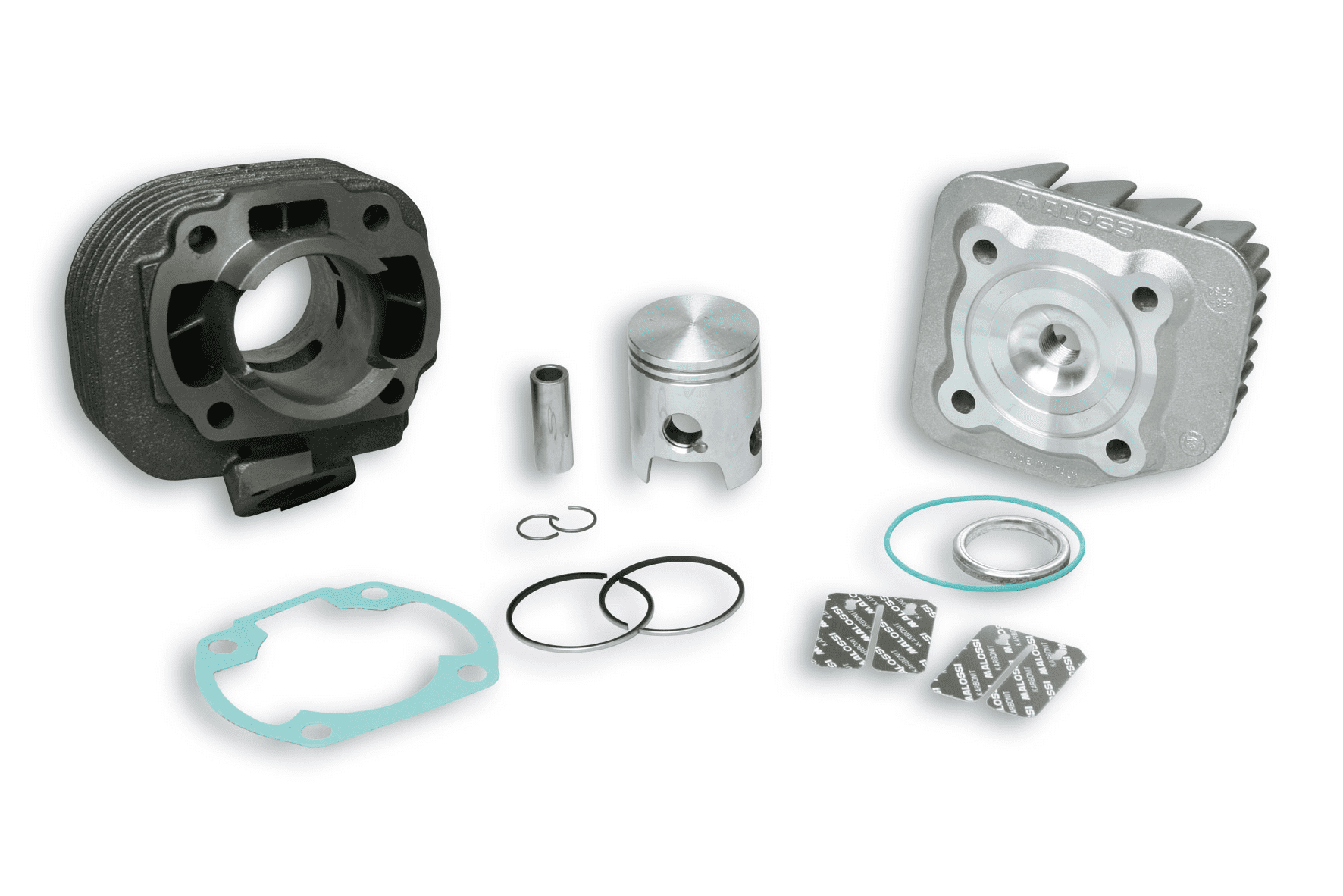 3113865 gruppo termico malossi 50cc d.40 benelli pepe lx 50 2t euro 2 (qj1e40qmb-4) ghisa sp.12