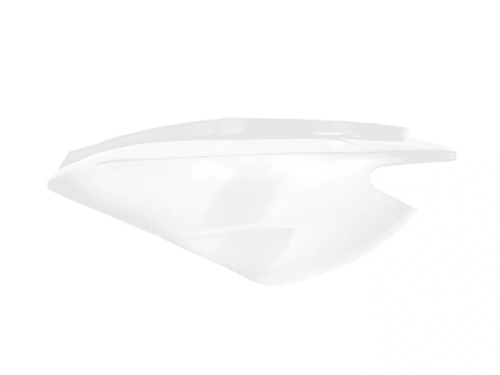 A366331E Front left side fairing MBK Ovetto / Neo's (2008), white