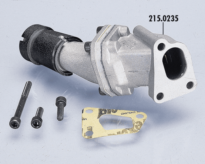 215,0231 collettore aspirazione polini d.19 piaggio vespa 50 2t hp, fl2 3 fori monolamellare