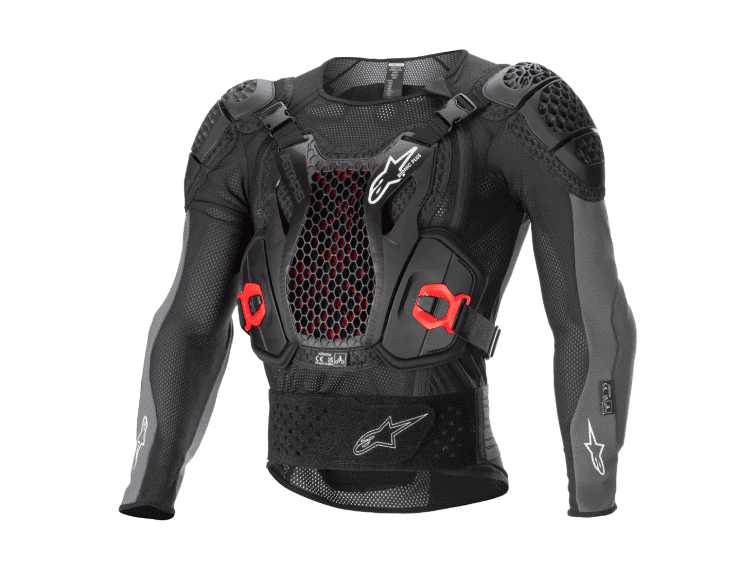 ALP27011170 Giacca prottetiva Alpinestars Bionic PLUS V2 nero/rosso 2XL, COD: ALP27011170