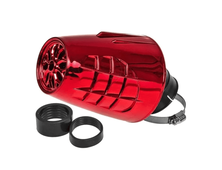 115210c filtro tnt obus rosso anodizzato 28mm-35mm, curva 45