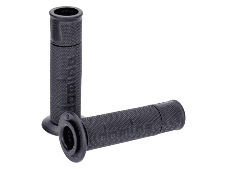 DOM48750 Manopole Domino A450 On-Road Racing grigio scuro / nero (aperto), COD: DOM48750
