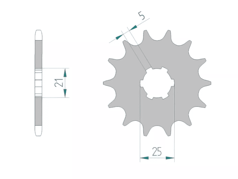 1076699001 Pignone Afam autopulente Z12 Kawasaki / Yamaha, COD: '1076699001