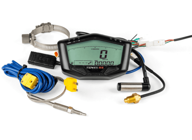 S6-4081P/BK Contachilometri - Strumentazione digitale Stage6 R/T MK2 con sensore EGT Nero, COD: S6-4081P/BK