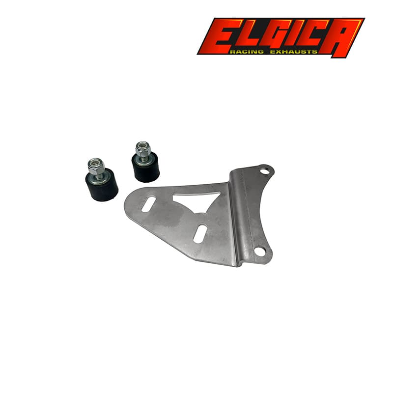 Elgica muffler bracket for 70cc vertical Minarelli
