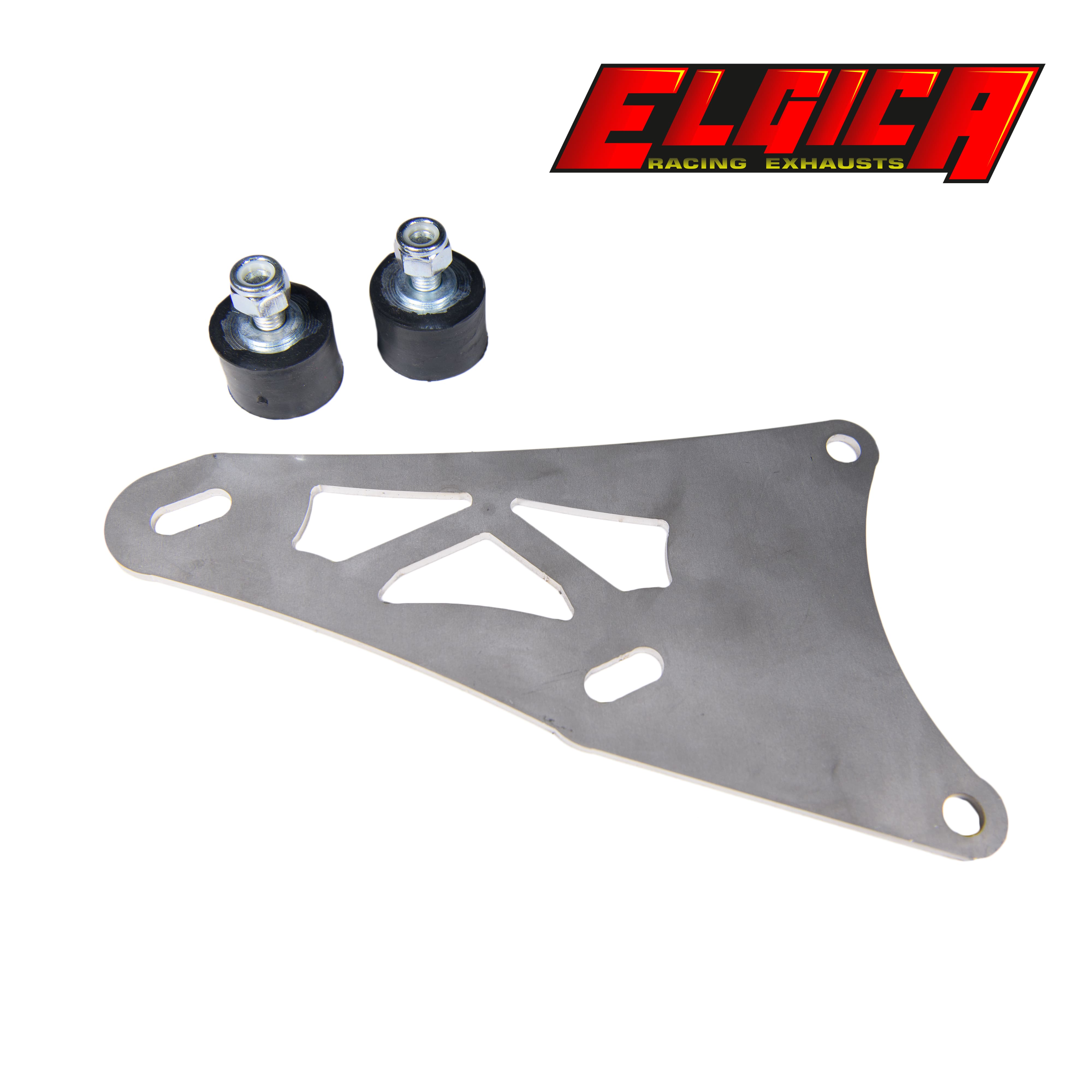 Staffa marmitta Elgica per carter Passion 70 cc (Piaggio)