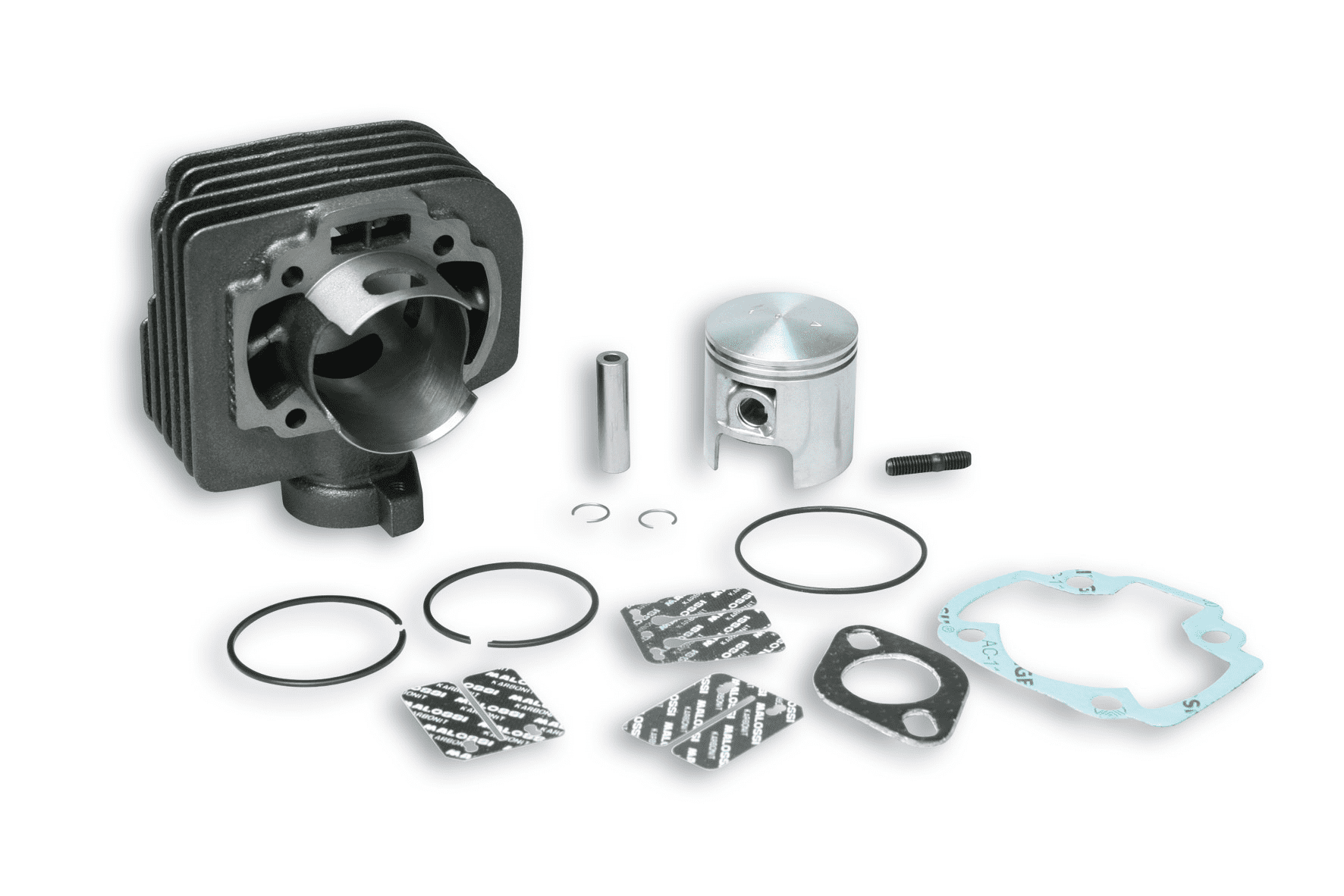 317137 Malossi 65cc cylinder kit d.47 Aprilia Habana 50 2t cast iron sp.10