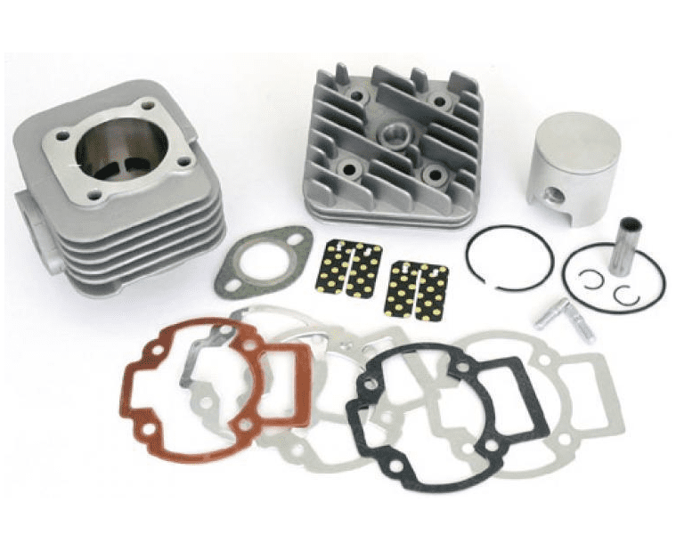 072600 athena racing 78cc cylinder kit d.47.6 stroke 44 connecting rod 90 piaggio ac air sp.12 aluminium